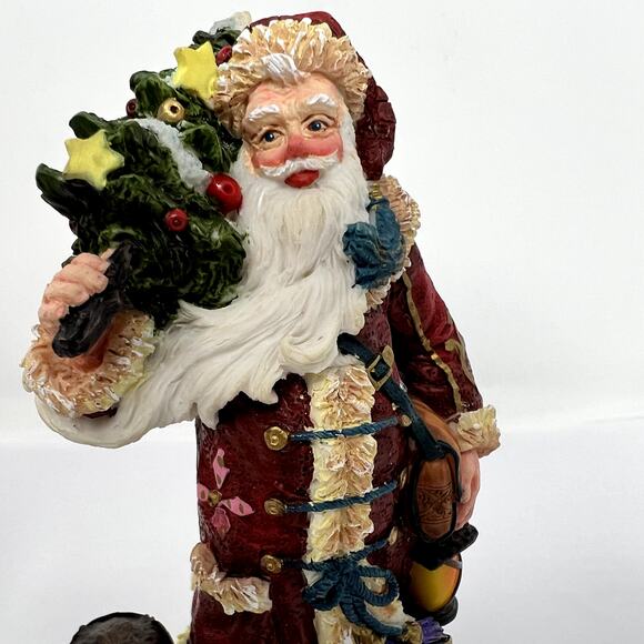 Lot 2 Roman Inc Galleria Lucchese Swiss Spanish Legend Santa 1997 VTG Christmas - Picture 14 of 16
